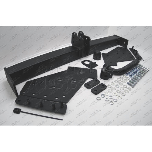4169-A ORIS Фаркоп на Mitsubishi L200 2007-2014, L200 Triton 2019-2023 без выреза в бампере. Тип шара: A. Нагрузки: 2500/120 кг, масса фаркопа 29,5 кг (без электрики в комплекте)