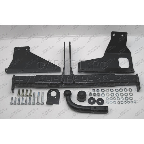 5533-A ORIS Фаркоп на Honda CR-V 2012-2017. Необходима подрезка бампера. Тип шара: A. Нагрузки: 1500/75 кг, масса фаркопа 23,6 кг (без электрики в комплекте)