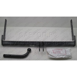 7210 Трейлер Фаркоп для Hyundai Accent ТагАЗ седан 2000-2012, Hyundai Accent седан, хетчбек 3/5 дверей 2000-2006 без подрезки бампера. Тип шара: A. Нагрузки: 750/40 кг, масса фаркопа 13,2 кг (без электрики в комплекте)