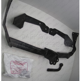 7230 Трейлер Фаркоп для Hyundai Santa Fe 2001-2006, Hyundai Santa Fe Classic (Таганрог) 2007-2013. Требуется подрезка бампера. Тип шара: A. Нагрузки: 1500/75 кг, масса фаркопа 20