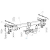 7628-A ORIS Фаркоп на Tenet T8 2025-, Xcite X-Cross 8 2024-, Chery Tiggo 8 2020-2024, Chery Tiggo 8 Pro 2021-2024, Chery Tiggo 8 Pro Max 2022- (кроме Hybrid) без подрезки бампера. Тип шара: A. Нагрузки: 1200/75 кг, масса фаркопа 16,5 кг (без электрики в к