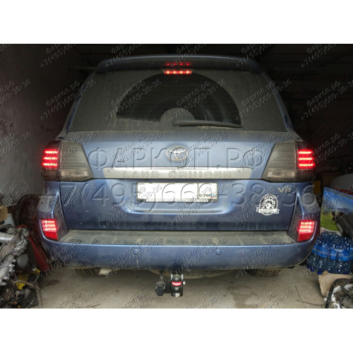 3010-E ORIS Фаркоп на Toyota Land Cruiser 200 2014-2021, Lexus LX 2007-2021. Необходима подрезка бампера. Тип шара: E. Нагрузки: 2500/100 кг, масса фаркопа 15,5 кг (без электрики в комплекте)