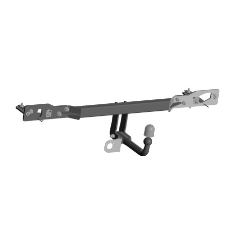 9020-A ORIS Фаркоп на Belgee X70 2024-, Geely Atlas Pro 2021-2024 без выреза в бампере. Тип шара: A. Нагрузки: 1500/75 кг, масса фаркопа 17 кг (без электрики в комплекте)