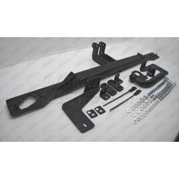 9020-A ORIS Фаркоп на Belgee X70 2024-, Geely Atlas Pro 2021-2024 без выреза в бампере. Тип шара: A. Нагрузки: 1500/75 кг, масса фаркопа 17 кг (без электрики в комплекте)