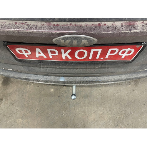 91009-A MOTODOR Фаркоп с оцинкованным шаром на Kia Carnival 2021- без выреза в бампере. Тип шара: A. Нагрузки 2000/100 кг, масса фаркопа 20,1 кг (без электрики в комплекте)