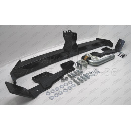 91101-A MOTODOR Фаркоп с оцинкованным шаром на Mazda CX-5 2012-2017, CX-5 2 2017-2025 без выреза в бампере. Тип шара: A. Нагрузки: 1500/75 кг, масса фаркопа 20 кг (без элект