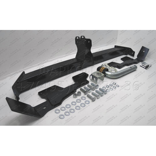 91101-A MOTODOR Фаркоп с оцинкованным шаром на Mazda CX-5 2012-2017, CX-5 2 2017-2025 без выреза в бампере. Тип шара: A. Нагрузки: 1500/75 кг, масса фаркопа 20 кг (без электрики в комплекте)