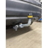 91413-A MOTODOR Фаркоп с оцинкованным шаром на Nissan Qashqai 2007-2014, Qashqai 2014-2021 (в т.ч. Qashqai +2) без выреза бампера. Тип шара: A. Нагрузки 1500/75 кг, масса фаркопа 16,6 кг (без электрики в комплекте)