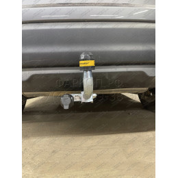 91413-A MOTODOR Фаркоп с оцинкованным шаром на Nissan Qashqai 2007-2014, Qashqai 2014-2021 (в т.ч. Qashqai +2) без выреза бампера. Тип шара: A. Нагрузки 1500/75 кг, масса фаркопа 16