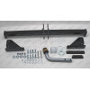 91413-A MOTODOR Фаркоп с оцинкованным шаром на Nissan Qashqai 2007-2014, Qashqai 2014-2021 (в т.ч. Qashqai +2) без выреза бампера. Тип шара: A. Нагрузки 1500/75 кг, масса фаркопа 16,6 кг (без электрики в комплекте)