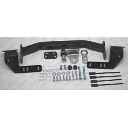 92503-FE MOTODOR Фаркоп с оцинкованным шаром на Toyota Land Cruiser 200 2007-2021 (кроме комплектаций Excalibur и Executive), Lexus LX 2007-2021 без выреза в бампере. Тип шара: FE. Наг
