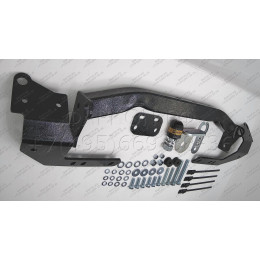 92503-FE MOTODOR Фаркоп с оцинкованным шаром на Toyota Land Cruiser 200 2007-2021 (кроме комплектаций Excalibur и Executive), Lexus LX 2007-2021 без выреза в бампере. Тип шара: FE. Наг