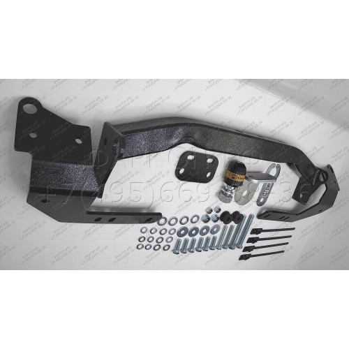 92503-FE MOTODOR Фаркоп с оцинкованным шаром на Toyota Land Cruiser 200 2007-2021 (кроме комплектаций Excalibur и Executive), Lexus LX 2007-2021 без выреза в бампере. Тип шара: FE. Нагрузки: 2000/120 кг, масса фаркопа 18 кг (без электрики в комплекте)