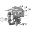 92512-A MOTODOR Фаркоп с оцинкованным шаром на Toyota Land Cruiser 200 2007-2021, Lexus LX 2007-2021. Необходима подрезка бампера. Тип шара: A. Нагрузки: 1800/100 кг, масса фаркопа 7,9 кг (без электрики в комплекте)