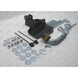 92512-A MOTODOR Фаркоп с оцинкованным шаром на Toyota Land Cruiser 200 2007-2021, Lexus LX 2007-2021. Необходима подрезка бампера. Тип шара: A. Нагрузки: 1800/100 кг, масса фарк