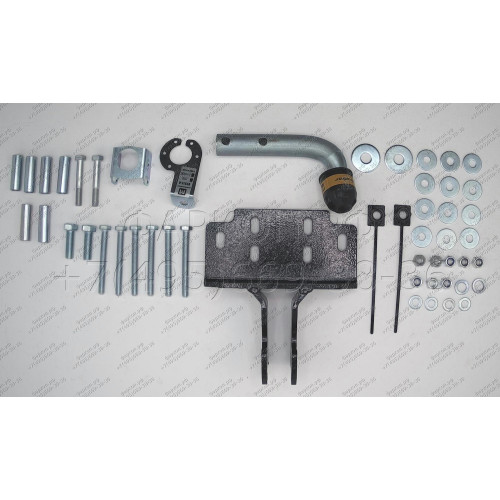 92512-A MOTODOR Фаркоп с оцинкованным шаром на Toyota Land Cruiser 200 2007-2021, Lexus LX 2007-2021. Необходима подрезка бампера. Тип шара: A. Нагрузки: 1800/100 кг, масса фаркопа 7,9 кг (без электрики в комплекте)