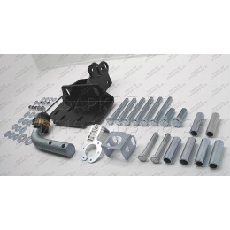 92512-A MOTODOR Фаркоп с оцинкованным шаром на Toyota Land Cruiser 200 2007-2021, Lexus LX 2007-2021. Необходима подрезка бампера. Тип шара: A. Нагрузки: 1800/100 кг, масса фарк