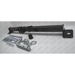 92706-A MOTODOR Фаркоп с оцинкованным шаром на Audi Q7 2007-2015, Volkswagen Touareg 2002-2010, 2010-2018. Необходима подрезка бампера. Тип шара: A. Нагрузки: 2000/75 кг, масса фа