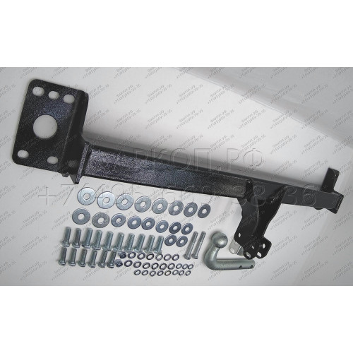 92706-A MOTODOR Фаркоп с оцинкованным шаром на Audi Q7 2007-2015, Volkswagen Touareg 2002-2010, 2010-2018. Необходима подрезка бампера. Тип шара: A. Нагрузки: 2000/75 кг, масса фаркопа 15,9 кг (без электрики в комплекте)
