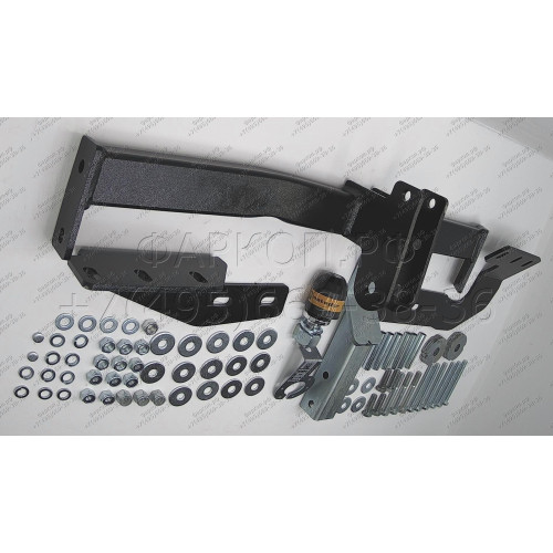 93104-E MOTODOR Фаркоп с оцинкованным шаром на Haval H6 2015-2020, Haval M6 2023-. Необходима подрезка бампера. Тип шара: E. Нагрузки: 1500/75 кг, масса фаркопа 17,5 кг (без электрики в комплекте)