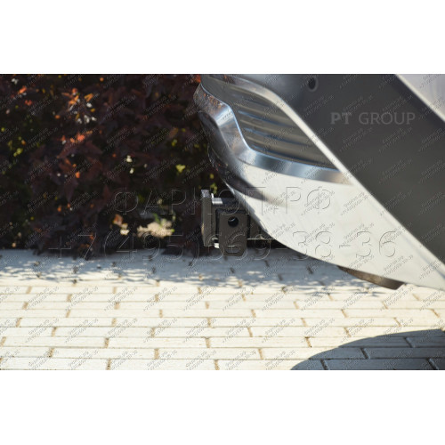HSF-21-991122.00 PT GROUP Фаркоп на Hyundai Santa Fe IV рестайлинг 2021-2023, Kia Sorento 2020-2024 без подрезки бампера. Тип шара: E (легкосъемный шар под квадрат). Нагрузки: 2800/100 кг, масса фаркопа 16,9 кг (без электрики в комплекте)