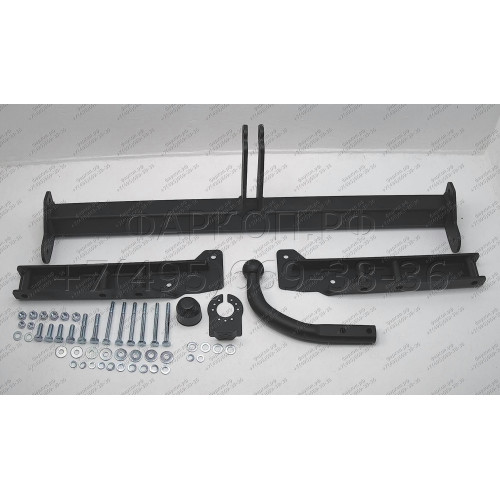 A-055 STEINHOF Фаркоп на Audi A6 Allroad C5 (Quattro) 05/2000-04/2005 без подрезки бампера. Тип шара: A. Нагрузки: 2300/95 кг, масса фаркопа 23 кг (без электрики в комплекте)