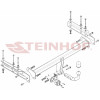 A-055 STEINHOF Фаркоп на Audi A6 Allroad C5 (Quattro) 05/2000-04/2005 без подрезки бампера. Тип шара: A. Нагрузки: 2300/95 кг, масса фаркопа 23 кг (без электрики в комплекте)