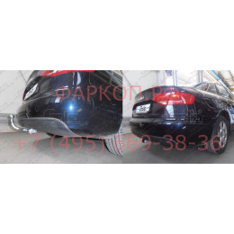 A047C GALIA Полностью оцинкованный фаркоп на Audi A4 B8 седан/универсал 2007-2015, Audi A4 Allroad 2009-2016, Audi A5 Sportback 2008-2016. Подрозетник убирается за бампер. Тип ша