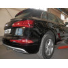 A050A GALIA Полностью оцинкованный фаркоп на Audi Q5 2017-2024, Audi Q5 Sportback 2021-2024. Подрозетник убирается за бампер. Тип шара: A. Невидимый вырез бампера. Нагрузки: 2450/100 кг, масса фаркопа 14,72 кг