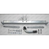 A050A GALIA Полностью оцинкованный фаркоп на Audi Q5 2017-2024, Audi Q5 Sportback 2021-2024. Подрозетник убирается за бампер. Тип шара: A. Невидимый вырез бампера. Нагрузки: 2450/100 кг, масса фаркопа 14,72 кг