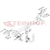 C-062 STEINHOF Фаркоп на Citroen C4 2020-. Невидимый вырез бампера. Тип шара: AV (вертикальное быстросъемное крепление шара на ключе). Нагрузки: 1400/90 кг (без электрики в комплекте)