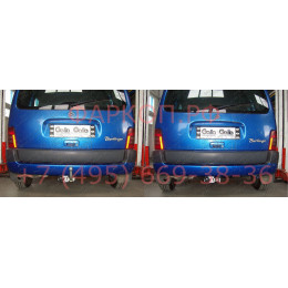 C043C GALIA Полностью оцинкованный фаркоп на Citroen Berlingo I 1996-2008, Berlingo First 2008-2012, Peugeot Partner I 1996-2008, Partner Origin 2008-2012. Особенности: для колесных баз 2690 мм и 26