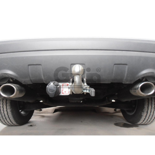 C060C GALIA Полностью оцинкованный фаркоп на Chevrolet Captiva 2006-2013, 2013-2018, Opel Antara 2006-2013, 2013-2017. Только для авто с запаской снизу. Тип шара: C (горизонтальный съемный). Нагрузки: 2100/80 кг, масса фаркопа 15,77 кг
