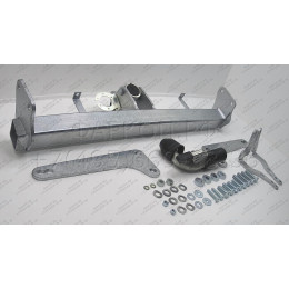 C060C GALIA Полностью оцинкованный фаркоп на Chevrolet Captiva 2006-2013, 2013-2018, Opel Antara 2006-2013, 2013-2017. Только для авто с запаской снизу. Тип шара: C (горизонтальны
