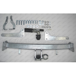 C060C GALIA Полностью оцинкованный фаркоп на Chevrolet Captiva 2006-2013, 2013-2018, Opel Antara 2006-2013, 2013-2017. Только для авто с запаской снизу. Тип шара: C (горизонтальны