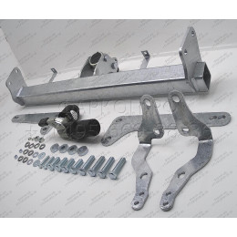 C060C GALIA Полностью оцинкованный фаркоп на Chevrolet Captiva 2006-2013, 2013-2018, Opel Antara 2006-2013, 2013-2017. Только для авто с запаской снизу. Тип шара: C (горизонтальны