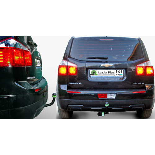 C213-A Лидер-плюс ТСУ для Chevrolet Orlando 2011-2019. Требуется подрезка бампера. Нагрузки: 1500/75 кг, масса фаркопа 18,58 кг (без электрики в комплекте)