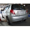 D038A GALIA Полностью оцинкованный фаркоп на Chevrolet Aveo хетчбек 3/5 дверей 2002-2012, Daewoo Kalos хетчбек 3/5 дверей 2002-2012. Тип шара: A. Невидимый вырез бампера. Нагрузки: 1100/50 кг, масса фаркопа 15,32 кг