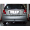 D038A GALIA Полностью оцинкованный фаркоп на Chevrolet Aveo хетчбек 3/5 дверей 2002-2012, Daewoo Kalos хетчбек 3/5 дверей 2002-2012. Тип шара: A. Невидимый вырез бампера. Нагрузки: 1100/50 кг, масса фаркопа 15,32 кг