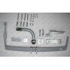 D038A GALIA Полностью оцинкованный фаркоп на Chevrolet Aveo хетчбек 3/5 дверей 2002-2012, Daewoo Kalos хетчбек 3/5 дверей 2002-2012. Тип шара: A. Невидимый вырез бампера. Нагрузки: 1100/50 кг, масса фаркопа 15,32 кг