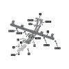 F.6016.004 BERG Фаркоп на Lada Niva Travel 2021-, Chevrolet Niva 2002-2020, Lada Niva 2020-2021 без снятия и подрезки бампера. Тип шара: E. Нагрузки: 1200/75 кг, масса фаркопа 15 кг (без электрики в комплекте)