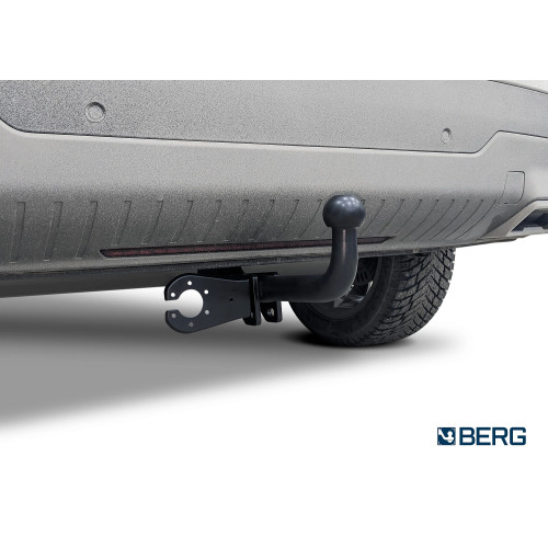 F.8211.001 BERG Фаркоп на Tenet T7 2025-, Chery Tiggo 7L 2024-, Jaecoo J7 2023-, Omoda C5 рестайлинг 2024- без снятия и подрезки бампера. Тип шара: A. Нагрузки: 1200/75 кг, масса фаркопа 19,2 кг (без электрики в комплекте)