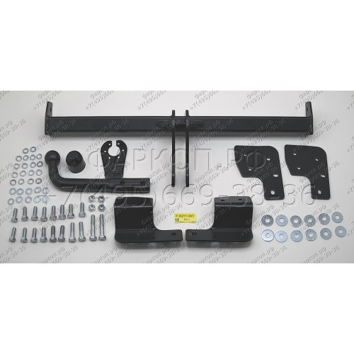 F.8211.001 BERG Фаркоп на Tenet T7 2025-, Chery Tiggo 7L 2024-, Jaecoo J7 2023-, Omoda C5 рестайлинг 2024- без снятия и подрезки бампера. Тип шара: A. Нагрузки: 1200/75 кг, масса фаркопа 19,2 кг (без электрики в комплекте)