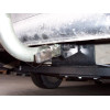 F009C GALIA Полностью оцинкованный фаркоп на FIAT Marea универсал 1995-2003. Тип шара: C (горизонтальный съемный). Без выреза бампера. Нагрузки: 1400/70 кг, масса фаркопа 24,6 кг