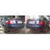 F097A GALIA Полностью оцинкованный фаркоп на Ford Mondeo седан/хетчбек 2000-2006. Подрозетник убирается за бампер. Тип шара: A. Невидимый вырез бампера. Нагрузки: 1800/75 кг, масса фаркопа 17,01 кг