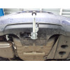 F097A GALIA Полностью оцинкованный фаркоп на Ford Mondeo седан/хетчбек 2000-2006. Подрозетник убирается за бампер. Тип шара: A. Невидимый вырез бампера. Нагрузки: 1800/75 кг, масса фаркопа 17,01 кг