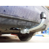 F097A GALIA Полностью оцинкованный фаркоп на Ford Mondeo седан/хетчбек 2000-2006. Подрозетник убирается за бампер. Тип шара: A. Невидимый вырез бампера. Нагрузки: 1800/75 кг, масса фаркопа 17,01 кг