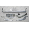 F097A GALIA Полностью оцинкованный фаркоп на Ford Mondeo седан/хетчбек 2000-2006. Подрозетник убирается за бампер. Тип шара: A. Невидимый вырез бампера. Нагрузки: 1800/75 кг, масса фаркопа 17,01 кг