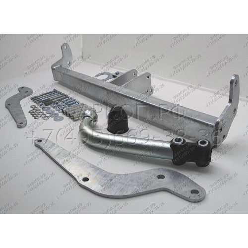 F097A GALIA Полностью оцинкованный фаркоп на Ford Mondeo седан/хетчбек 2000-2006. Подрозетник убирается за бампер. Тип шара: A. Невидимый вырез бампера. Нагрузки: 1800/75 кг, масса фаркопа 17,01 кг