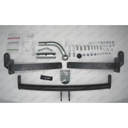 F101-BA TAVIALS ТСУ для Ford Focus 2 хетчбек 2004/11-2012, Ford Focus 3 хетбчек 2011-2018 без выреза бампера. Тип шара: C (оцинкованный, съемный). Нагрузки: 1100/75 кг, масса ф